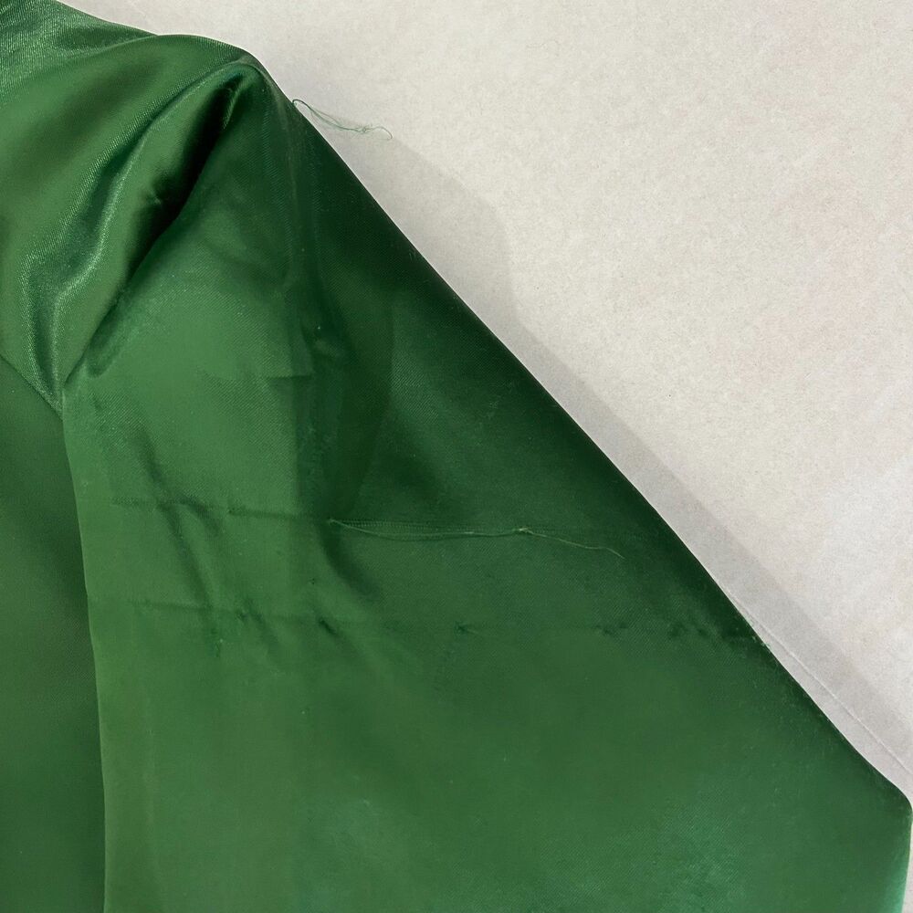 Vintage 70s Nasco, Green CMS Comets Varsity Jacket, personalized "Ann" sz S - Picture 6 of 8